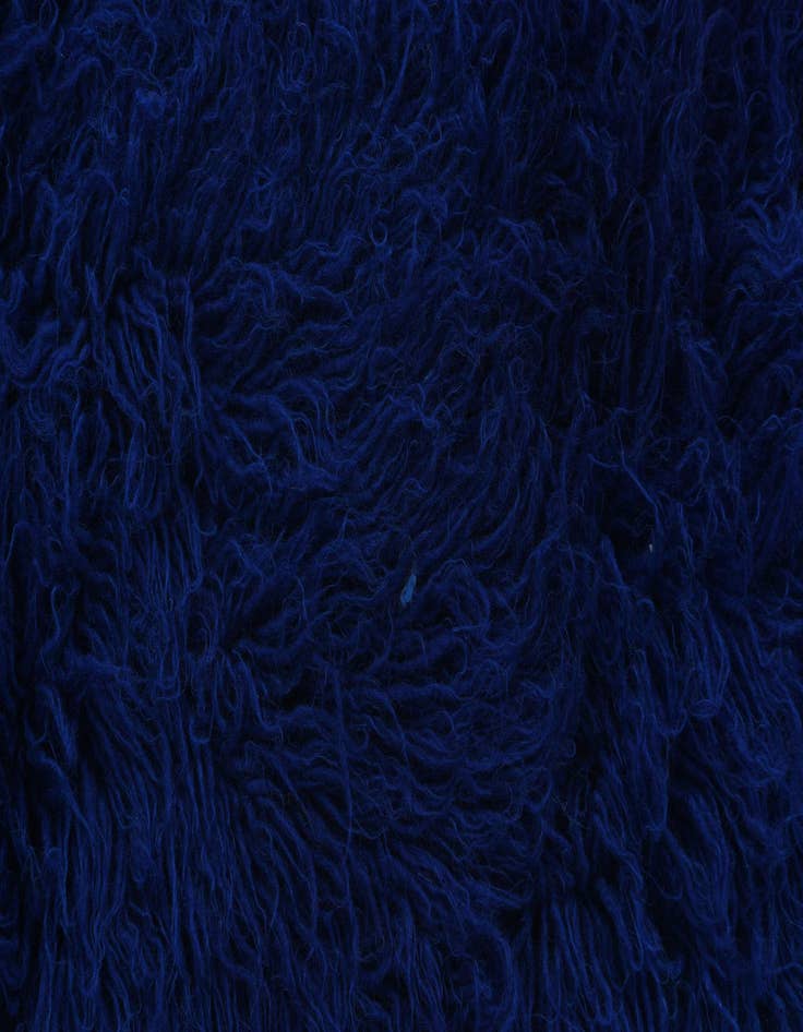 Detail image of 2' 5 x 10' 8 Hand Knotted Moroccan Wool Runner Rug