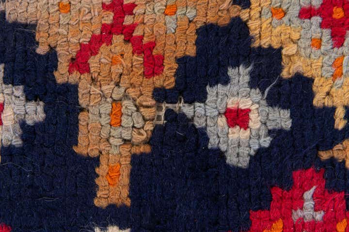 2' 2 x 4' 3 Hand Knotted Moroccan Wool Runner Rug