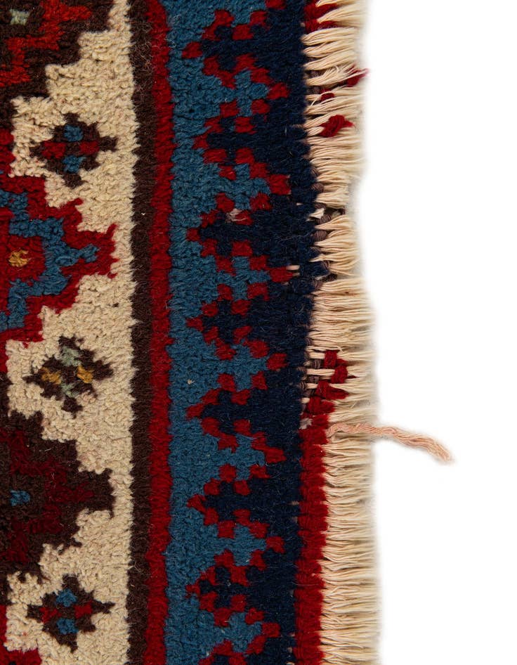 Detail image of 2' 11 x 11' 4  Hand Knotted Moroccan Wool Runner Rug