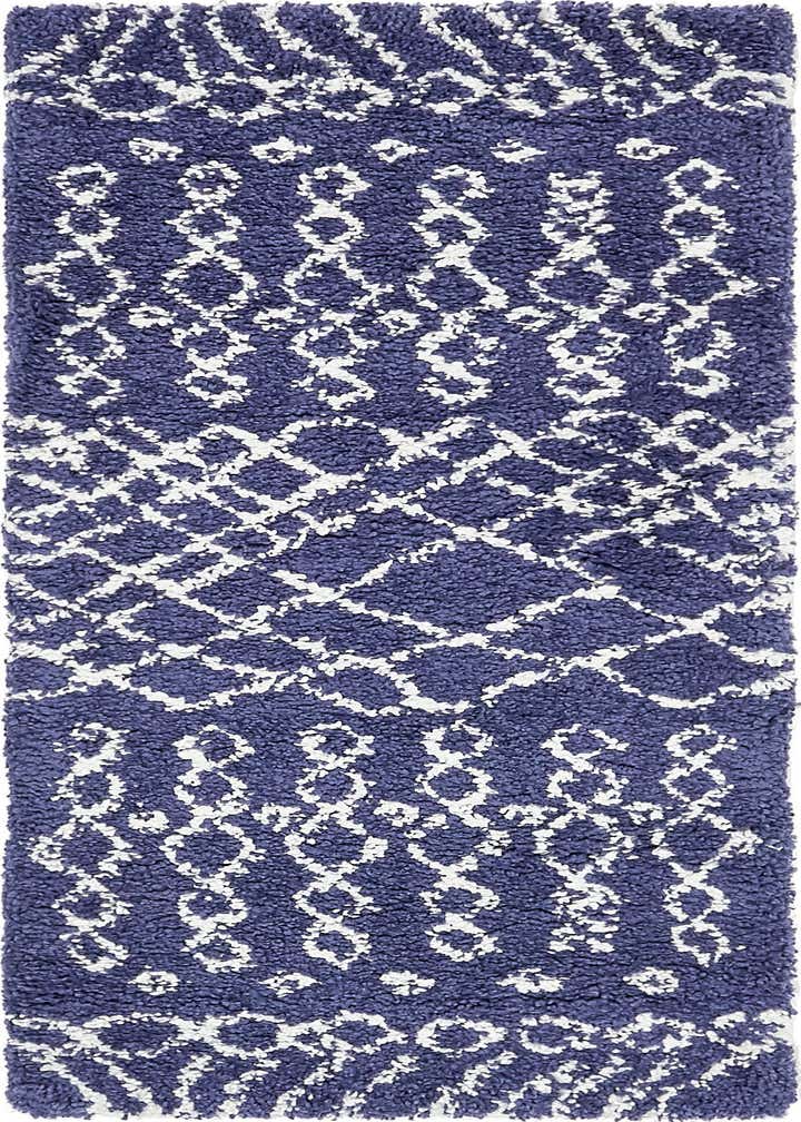 2' 7 x 6' Moroccan Shag Runner Rug