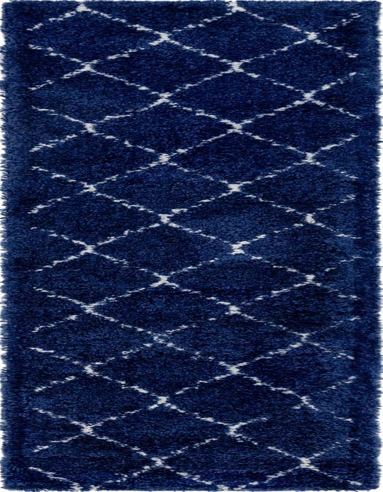 Detail image of 2' 7 x 10' Moroccan Shag Runner Rug