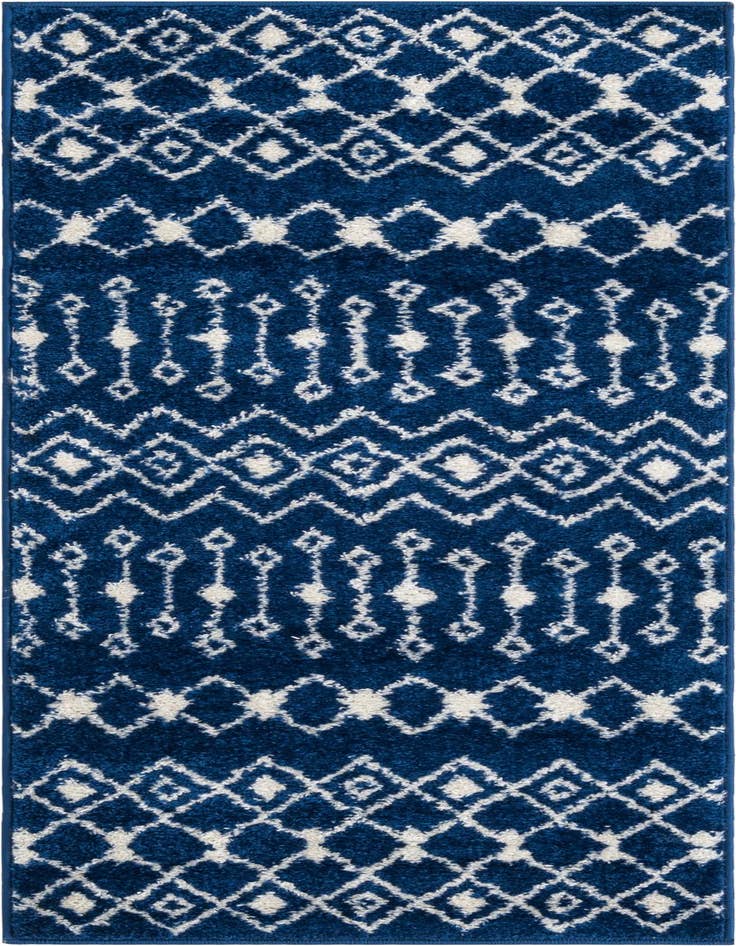 Detail image of 2' x 5' 3 Moroccan Trellis Runner Rug
