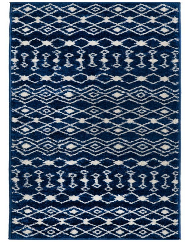 Detail image of 2' x 7' Moroccan Trellis Runner Rug