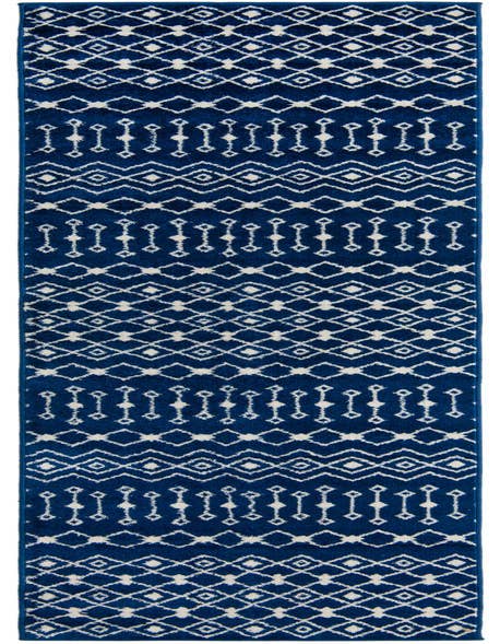 Detail image of 2' 7 x 12' Moroccan Trellis Runner Rug