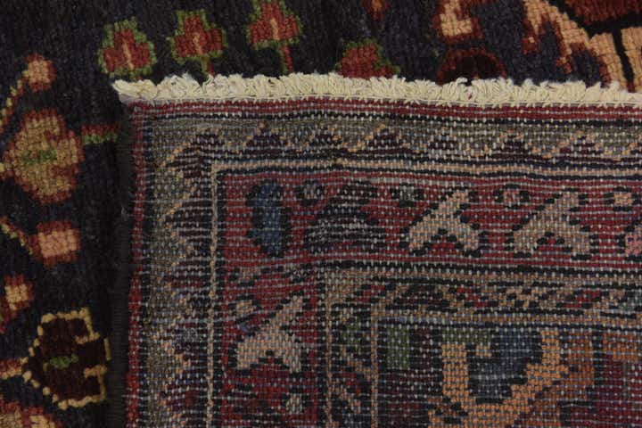 3' 9 x 10' 4 Hand Knotted Nahavand Persian Wool Runner Rug