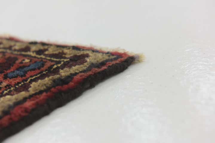 3' 9 x 10' 4 Hand Knotted Nahavand Persian Wool Runner Rug