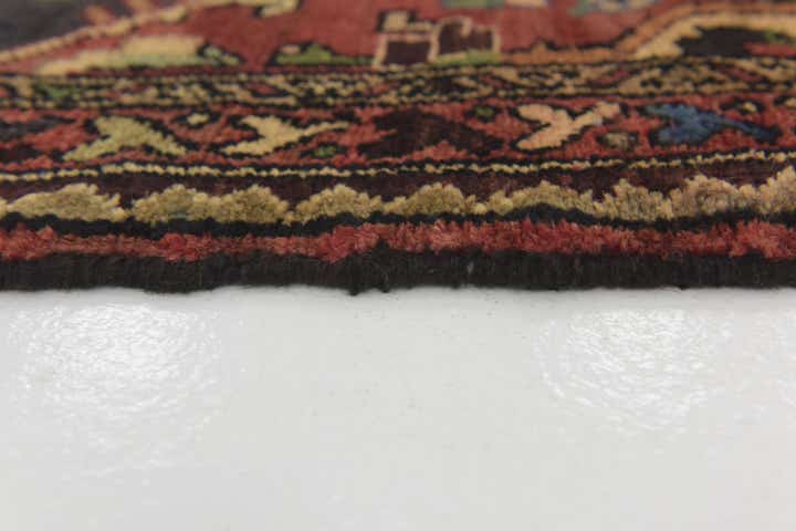 3' 9 x 10' 4 Hand Knotted Nahavand Persian Wool Runner Rug