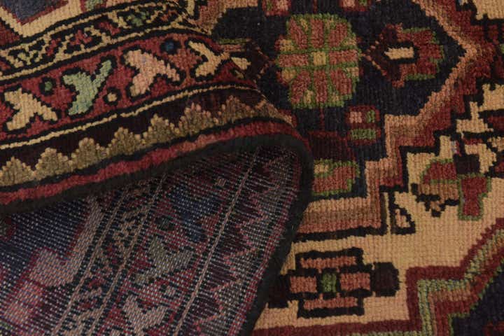 3' 9 x 10' 4 Hand Knotted Nahavand Persian Wool Runner Rug