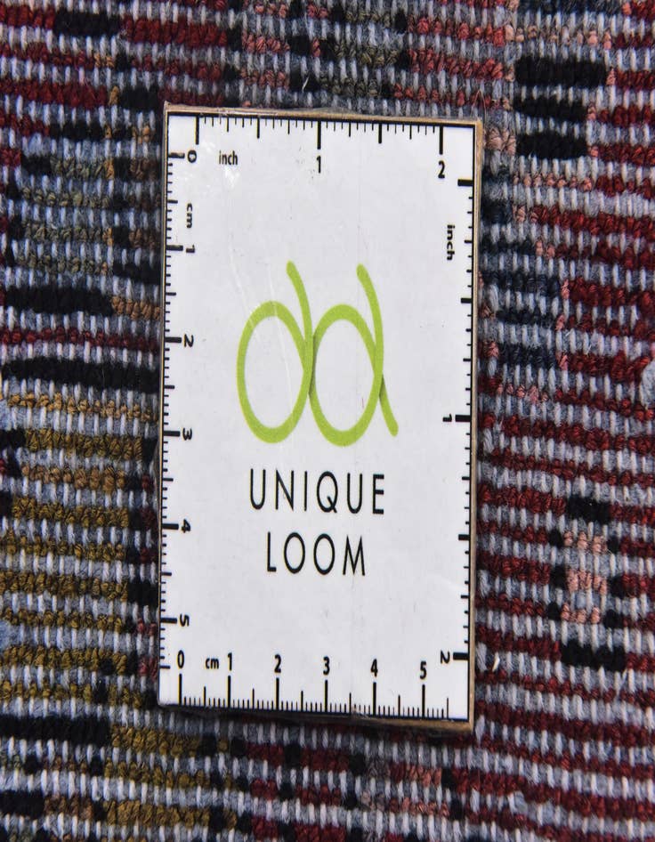 Detail image of 4' 8 x 10'  Hand Knotted Nahavand Persian Wool Runner Rug