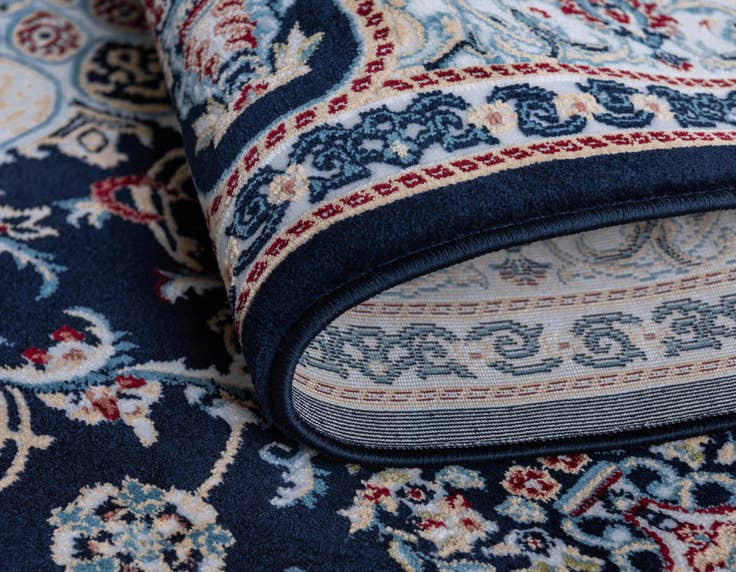Detail image of 3' x 13' Nain Design Runner Rug