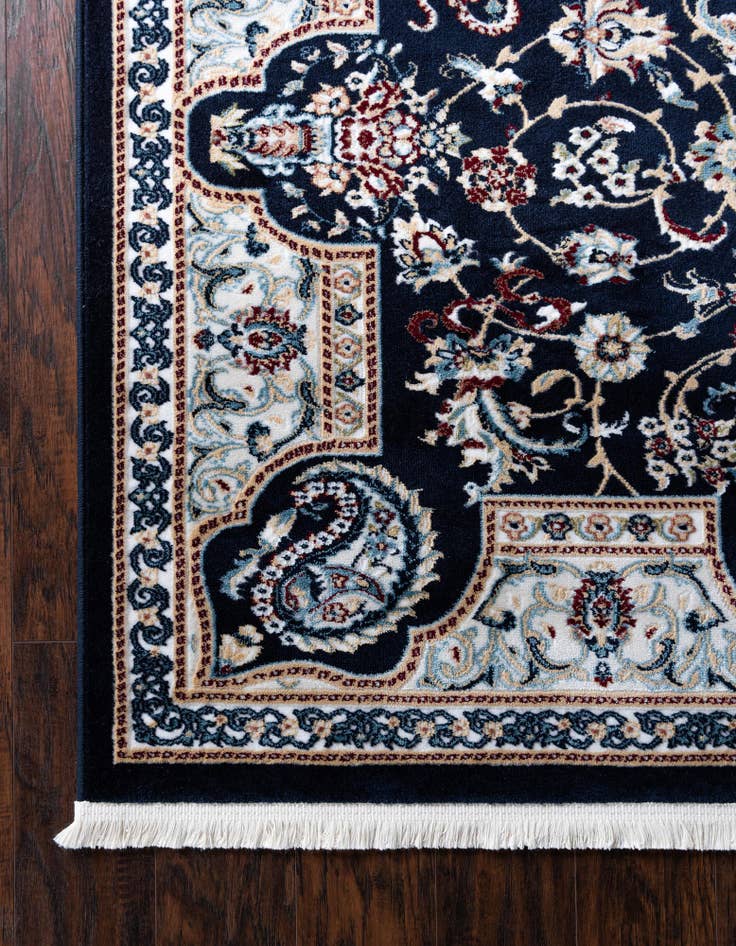 Detail image of 3' x 13' Nain Design Runner Rug