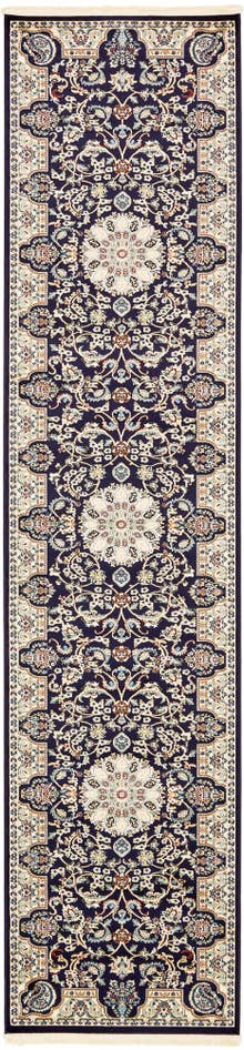 Detail image of 3' x 13' Nain Design Runner Rug