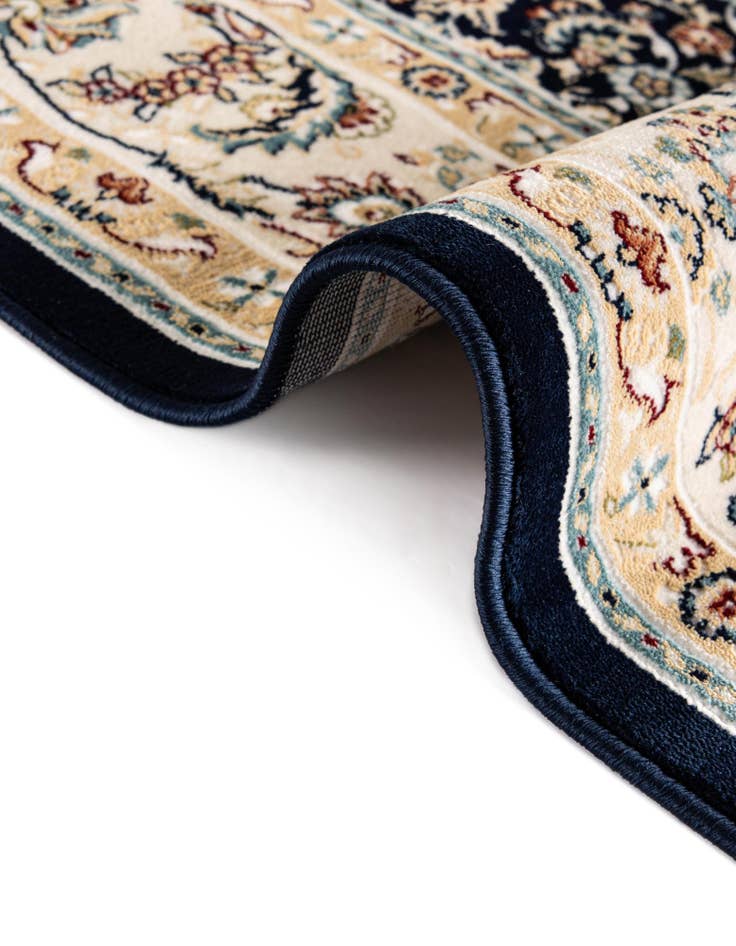 Detail image of 3' x 13' Nain Design Runner Rug