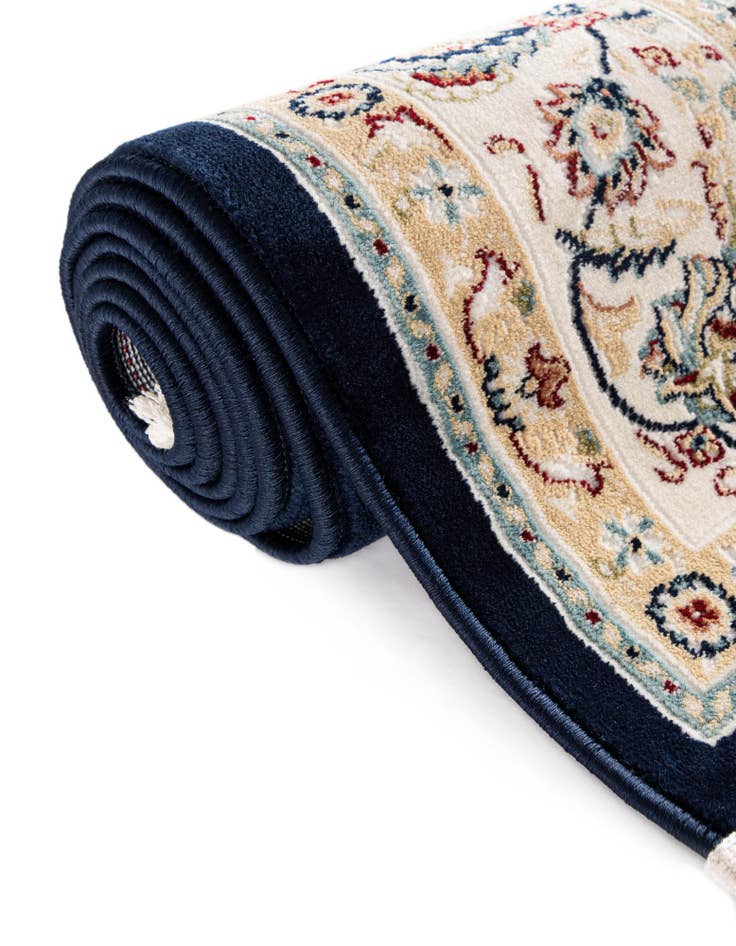 Detail image of 3' x 13' Nain Design Runner Rug