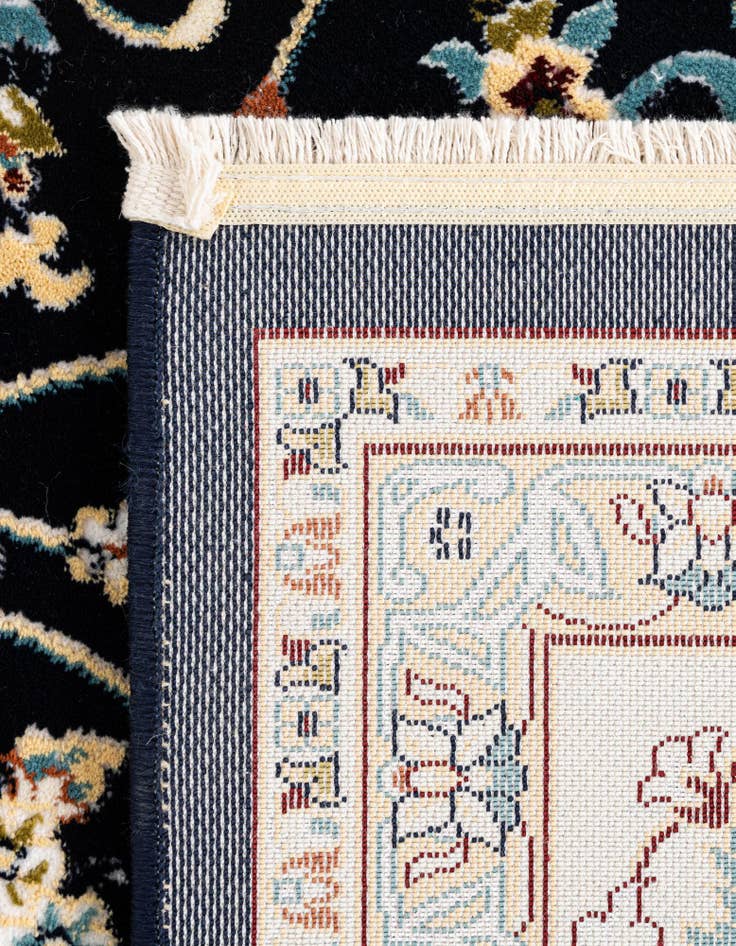 Detail image of 3' x 13' Nain Design Runner Rug