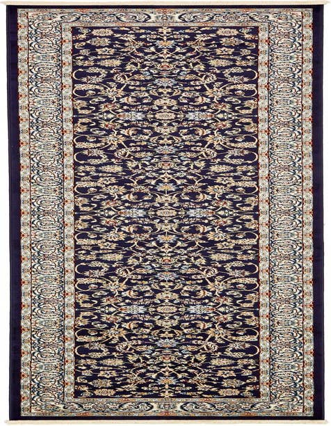 Detail image of 3' x 13' Nain Design Runner Rug