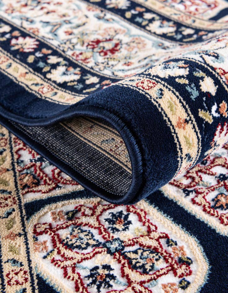 Detail image of 3' x 13' Nain Design Runner Rug