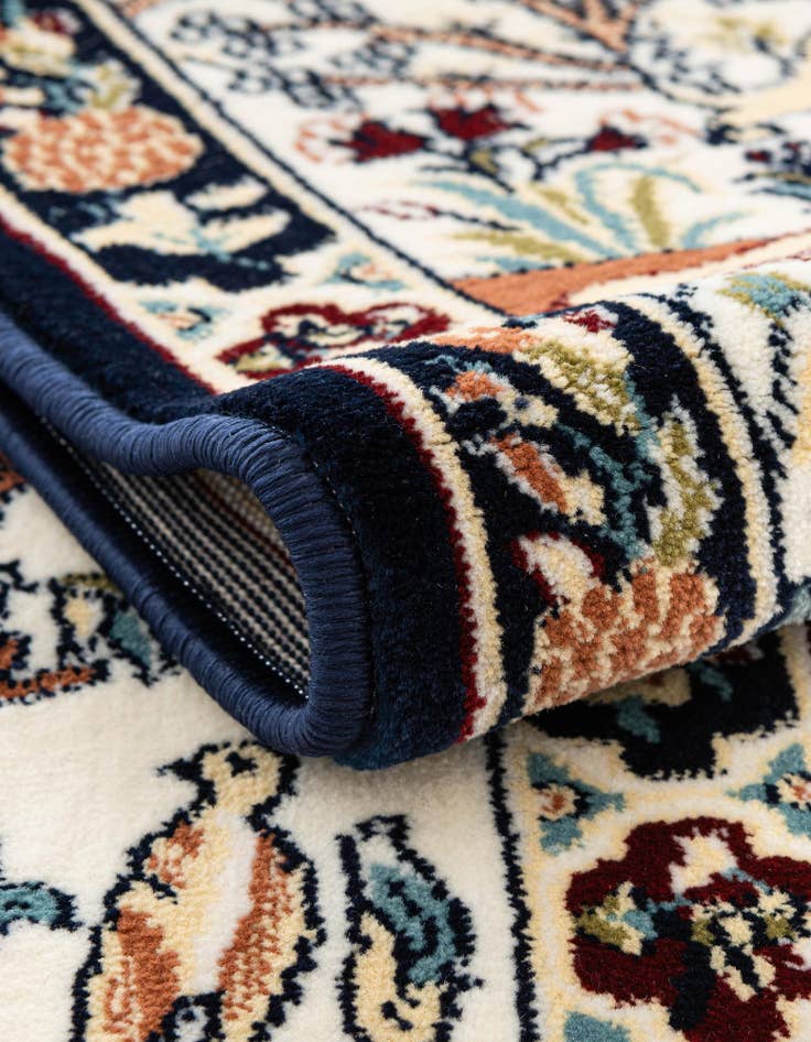 Detail image of 3' x 13' Nain Design Runner Rug