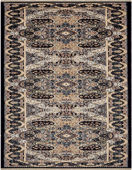 Detail image of 3' x 13' Nain Design Runner Rug