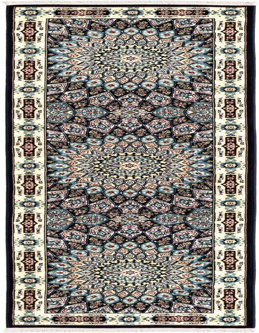 Detail image of 2' x 8' Nain Design Runner Rug