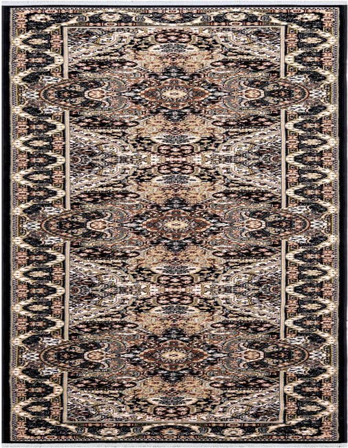 Detail image of 2' 7 x 10' Nain Design Runner Rug