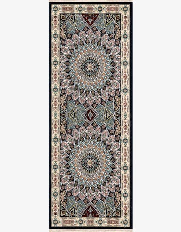 2' 7 x 7' Nain Design Runner Rug
