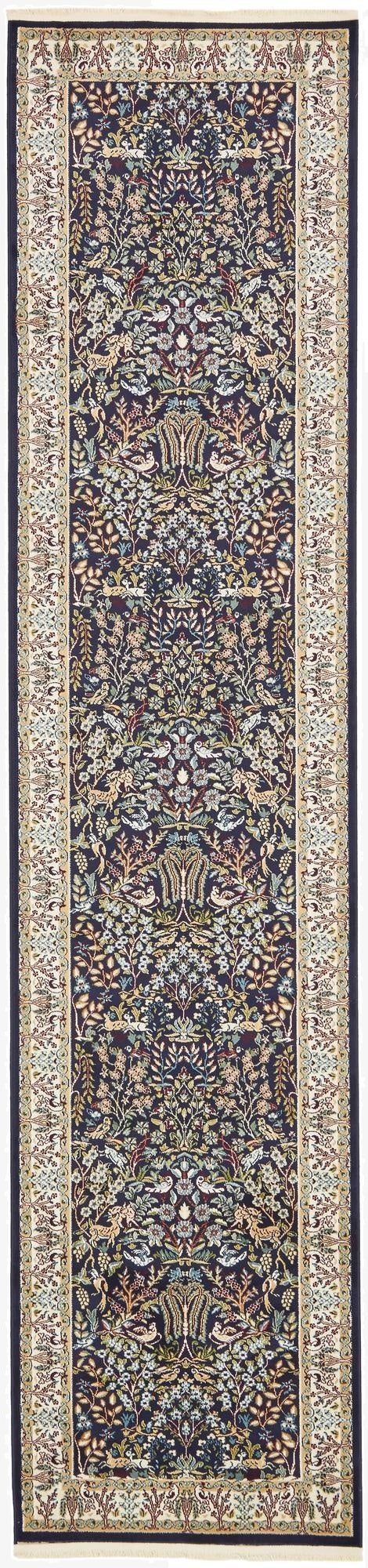 Primary image 3' x 13' Nain Design Runner Rug