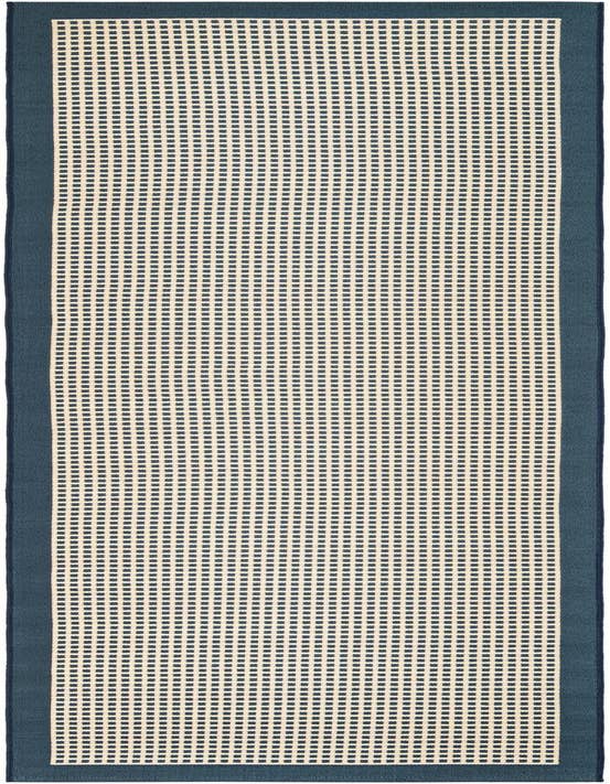 Detail image of 2' 7 x 10' Easy-Clean Border Indoor / Outdoor Runner Rug