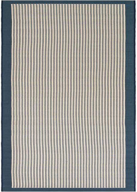 2' 7 x 12' Easy-Clean Border Indoor / Outdoor Runner Rug