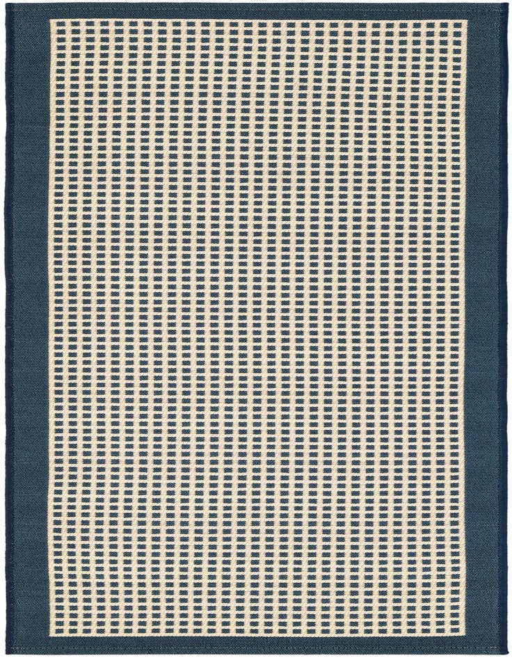 Detail image of 2' x 5' Easy-Clean Border Indoor / Outdoor Runner Rug
