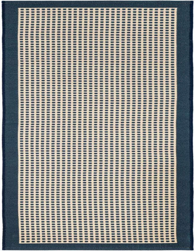 2' x 6' Easy-Clean Border Indoor / Outdoor Runner Rug