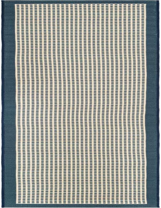 2' x 8' Easy-Clean Border Indoor / Outdoor Runner Rug