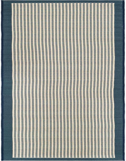 Detail image of 2' x 8' Easy-Clean Border Indoor / Outdoor Runner Rug