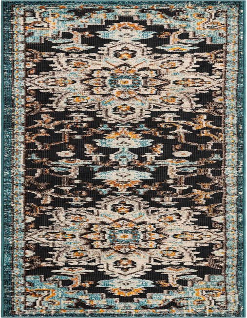 Detail image of 2' 7 x 10' Easy-Clean Casablanca Indoor / Outdoor Runner Rug