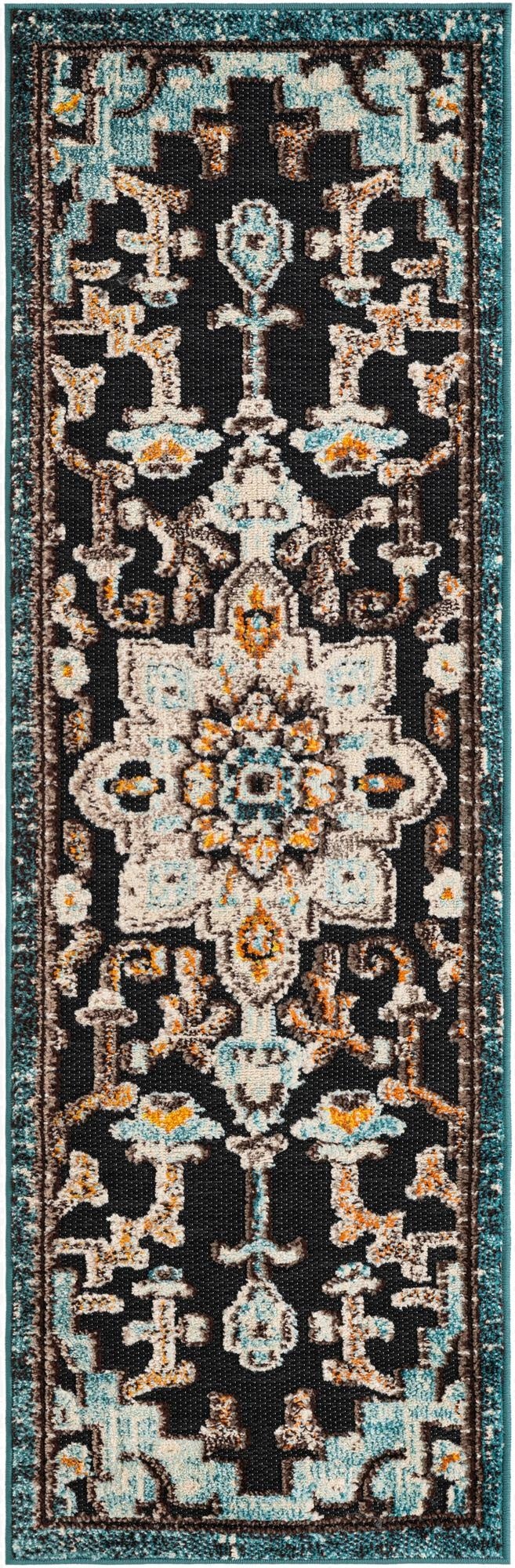 2' x 6'  Washable Casablanca Indoor / Outdoor Runner Rug