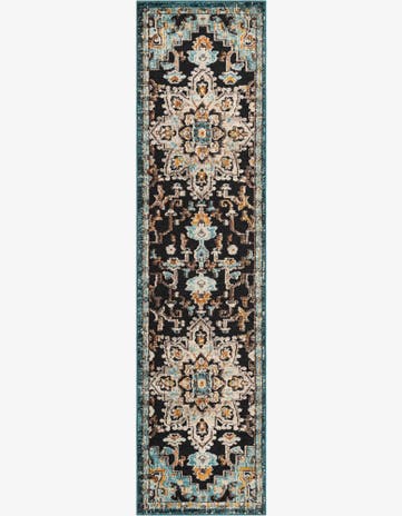 2' 7 x 10' Easy-Clean Casablanca Indoor / Outdoor Runner Rug