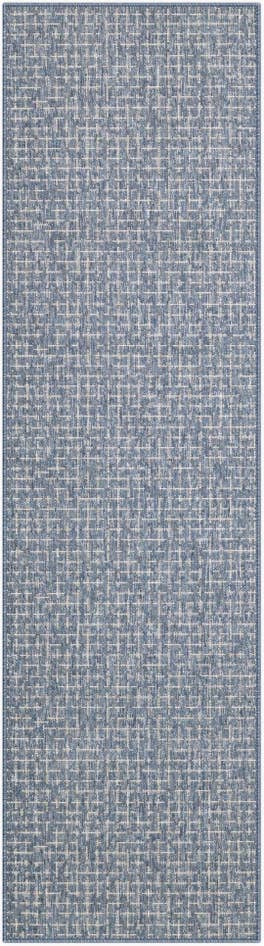 Detail image of 2' x 8' Easy-Clean Checkered Indoor / Outdoor Runner Rug