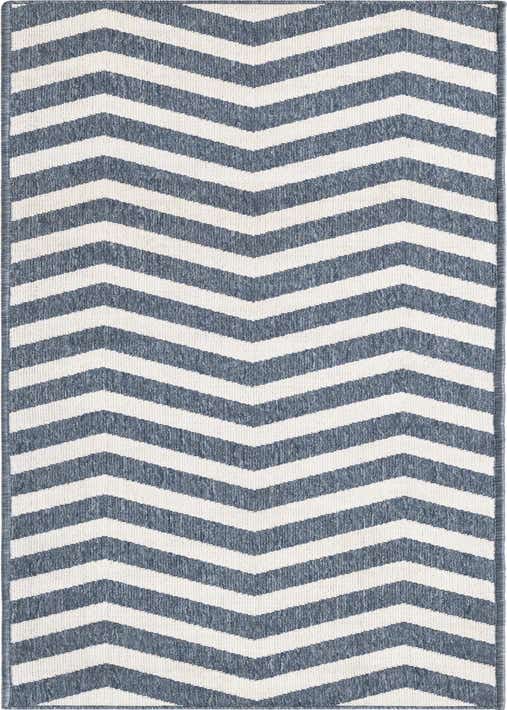2' x 8' Easy-Clean Coastal Indoor / Outdoor Runner Rug