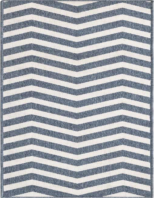 2' x 8' Easy-Clean Coastal Indoor / Outdoor Runner Rug