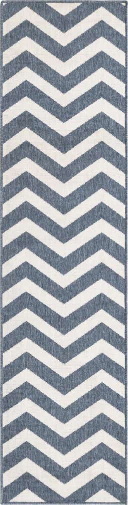 2' x 8' Easy-Clean Coastal Indoor / Outdoor Runner Rug
