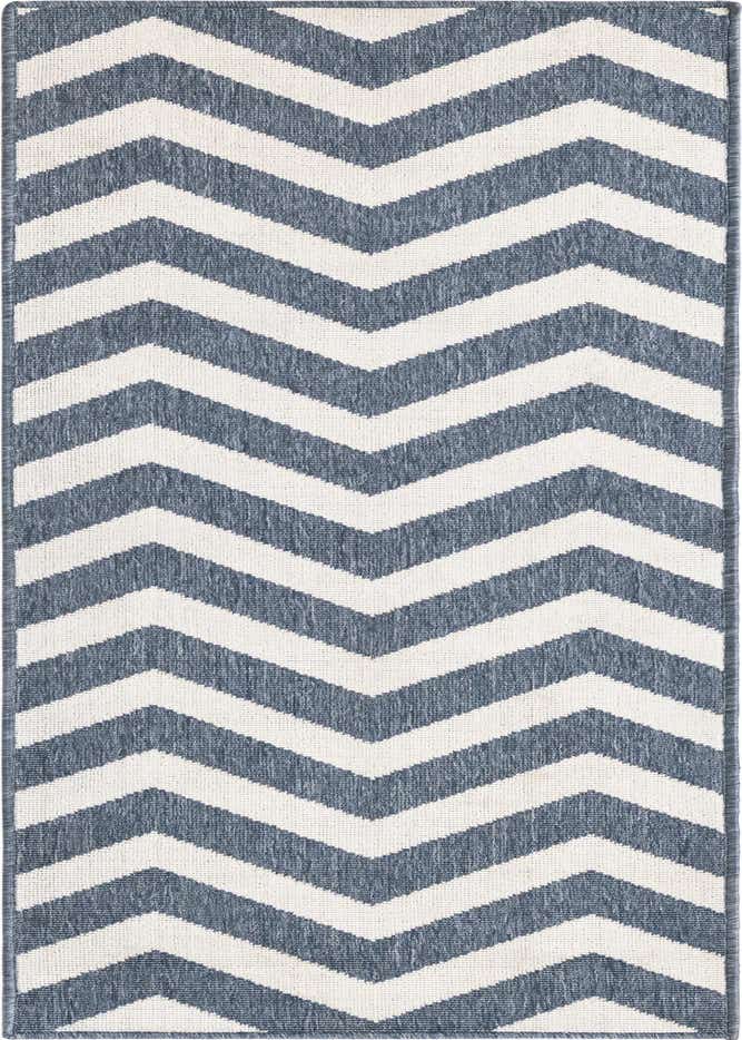 2' x 6' Easy-Clean Coastal Indoor / Outdoor Runner Rug
