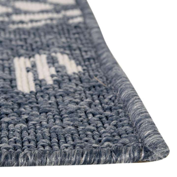 2' x 6' Easy-Clean Coastal Indoor / Outdoor Runner Rug