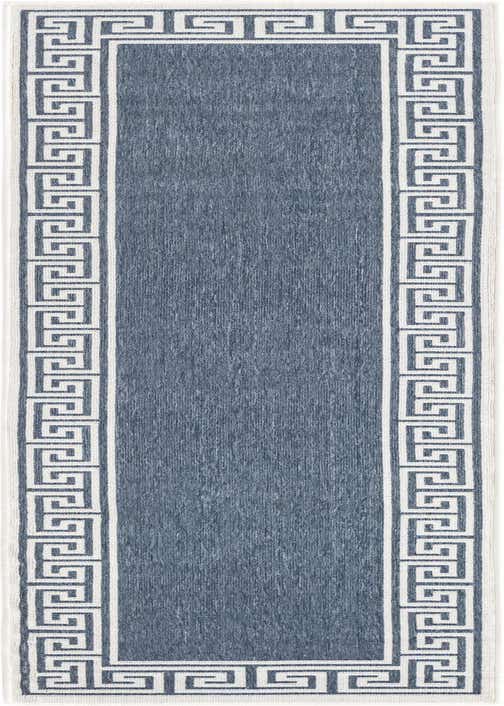 2' x 8' Easy-Clean Coastal Indoor / Outdoor Runner Rug