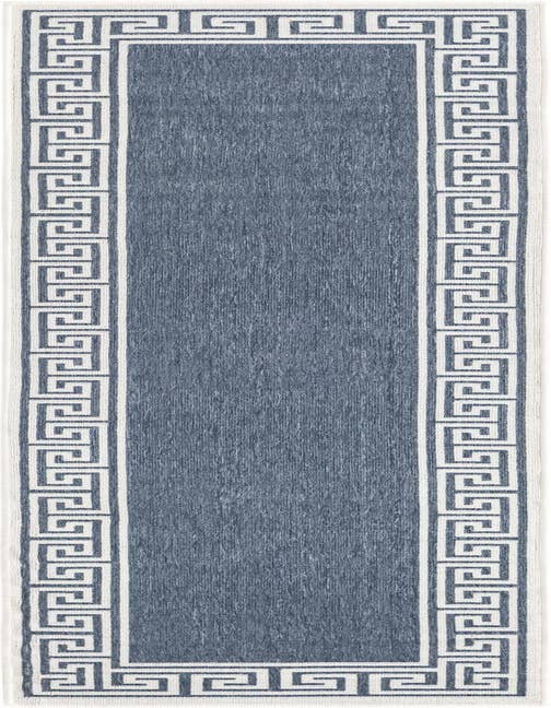 Detail image of 2' x 8' Easy-Clean Coastal Indoor / Outdoor Runner Rug