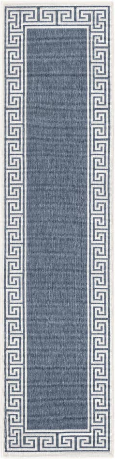 Detail image of 2' x 8' Easy-Clean Coastal Indoor / Outdoor Runner Rug