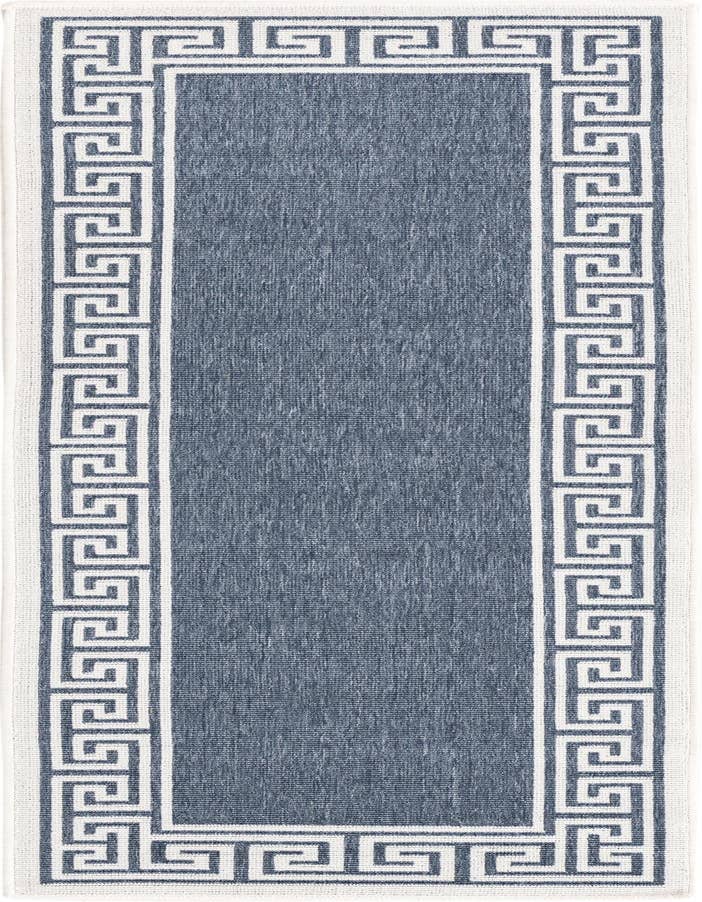 Detail image of 2' x 6' Easy-Clean Coastal Indoor / Outdoor Runner Rug
