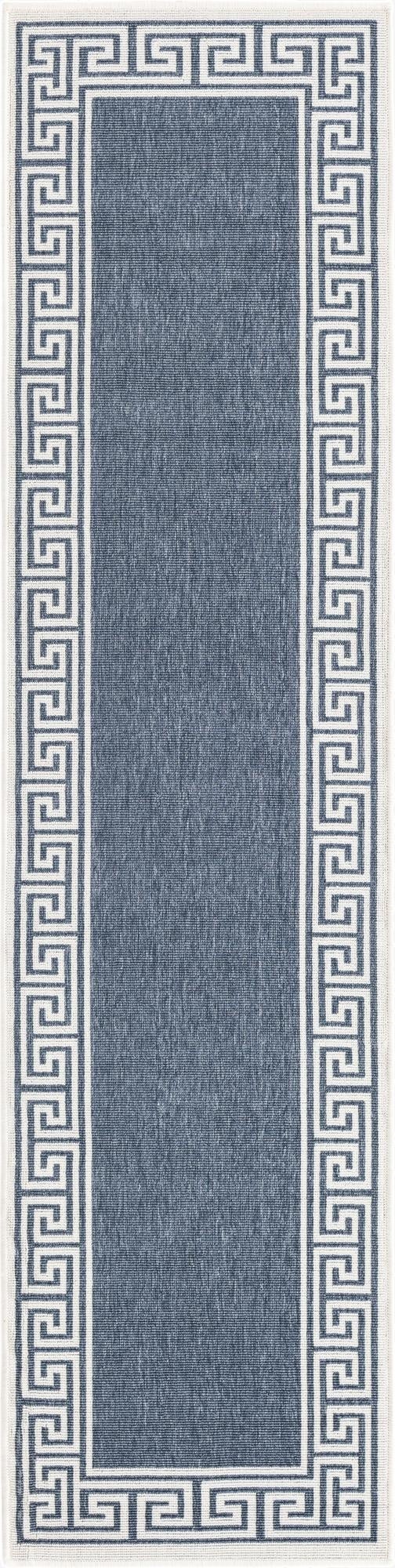 2' x 8'  Washable Coastal Indoor / Outdoor Runner Rug