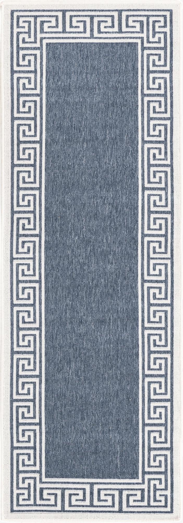 2' x 6'  Washable Coastal Indoor / Outdoor Runner Rug