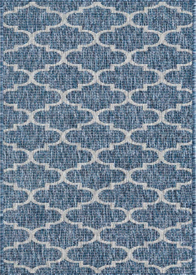 2' x 6' Easy-Clean Lattice Indoor / Outdoor Runner Rug