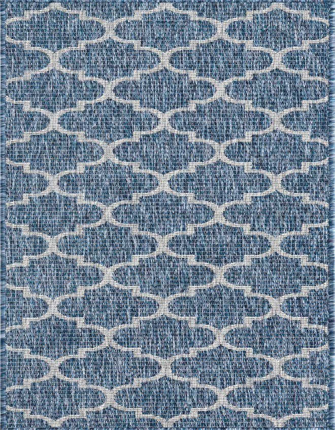 Detail image of 2' x 6' Easy-Clean Lattice Indoor / Outdoor Runner Rug